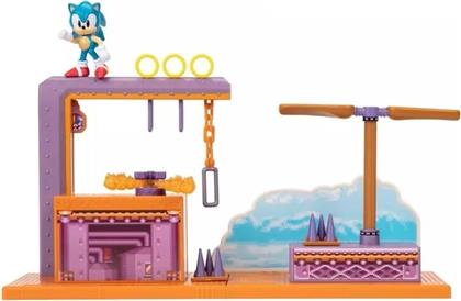 JP SONIC FLYING BATTERY ZONE PLAYSET (414434) JAKKS PACIFIC