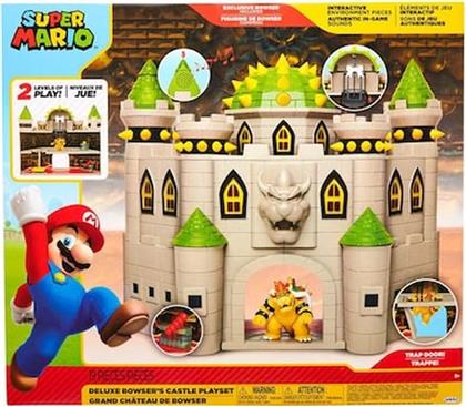 PACIFIC ΚΑΣΤΡΟ SUPER MARIO ΜΕ ΦΙΓΟΥΡΑ BOWSER (40020) JAKKS