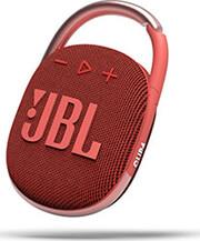 CLIP 4 PORTABLE BLUETOOTH SPEAKER WATERPROOF IP67 5W RED JBL από το e-SHOP