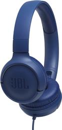 TUNE 500 ΑΚΟΥΣΤΙΚΑ ON-EAR UNIVERSAL BLUE (JBLT500BLU-20.03368) από το MOUSTAKAS