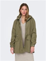 PARKA NEW HAZEL 15311863 ΠΡΑΣΙΝΟ REGULAR FIT JDY