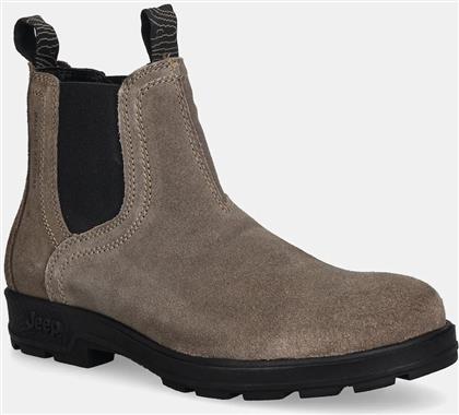 ΣΟΥΕΤ ΜΠΟΤΕΣ ΤΣΕΛΣΙ QUAD SUEDE ΧΡΩΜΑ: ΚΑΦΕ, JM52011A JEEP