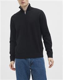 JJRE JREBCALLUM KNIT HALF ZIP SN JJ REBEL