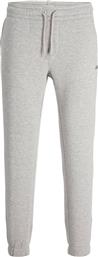 JREBGORM REG REBEL LOGO SWEAT PANTS NOOS 12263903-LIGHT GREY MELANGE ΓΚΡΙ JJ REBEL