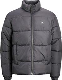 JREBREBEL LOGO PUFFER SN 12264630-BLACK ΜΑΥΡΟ JJ REBEL