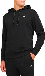 LOGO SWEAT HOOD 12263852-BLACK ΜΑΥΡΟ JJ REBEL