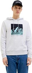 RAVEN SWEAT HOOD 12266380-WHITE MELANGE ΛΕΥΚΟ JJ REBEL