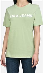 JJXX JXPAIGE SS REGULAR TEE 12206728-SMOKE GREEN LIGHTGREEN JACK & JONES