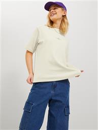 T-SHIRT 12241203 ΕΚΡΟΥ LOOSE FIT JJXX