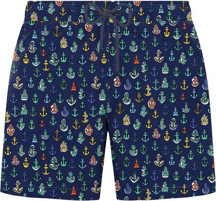 ΑΝΔΡΙΚΟ ΜΑΓΙΟ ΣΟΡΤΣ ΜΕ ALL-OVER PRINT ''ANCHOR NAVY'' - JFSSSWL136-ANCHOR N. ΣΚΟΥΡΟ ΜΠΛΕ JOHN FRANK