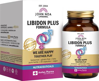 LIPOSOMAL LIBIDON PLUS FORMULA ΣΥΜΠΛΗΡΩΜΑ ΔΙΑΤΡΟΦΗΣ ΦΟΡΜΟΥΛΑΣ ΕΚΧΥΛΙΣΜΑΤΟΣ ΒΟΤΑΝΩΝ ΛΙΠΟΣΩΜΙΚΗΣ ΜΟΡΦΗΣ ΓΙΑ ΤΗΝ ΕΝΙΣΧΥΣΗ ΤΗΣ ΣΕΞΟΥΑΛΙΚΗΣ ΥΓΕΙΑΣ ΣΕ ΑΝΔΡΕΣ & ΓΥΝΑΙΚΕΣ 30CAPS JOHN NOA