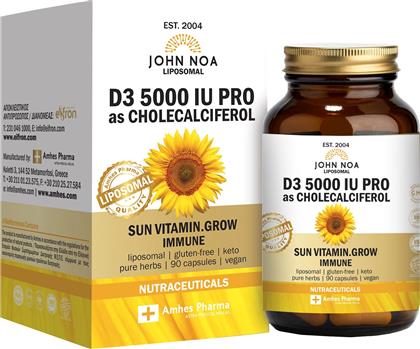 LIPOSOMAL VITAMIN D3 5000IU PRO ΣΥΜΠΛΗΡΩΜΑ ΔΙΑΤΡΟΦΗΣ ΒΙΤΑΜΙΝΗΣ D3 ΛΙΠΟΣΩΜΙΚΗΣ ΜΟΡΦΗΣ ΓΙΑ ΕΝΙΣΧΥΣΗ ΤΟΥ ΑΝΟΣΟΠΟΙΗΤΙΚΟΥ & ΓΕΡΑ ΟΣΤΑ 90CAPS JOHN NOA από το PHARM24