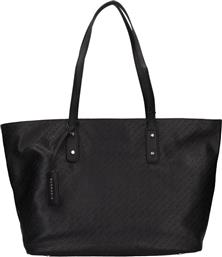 ΓΥΝΑΙΚΕΙΑ ΤΣΑΝΤΑ SHOPPER ΜΕ ALL-OVER LOGO ''CRAFIT'' - RWA24042BO ΜΑΥΡΟ JOHN RICHMOND