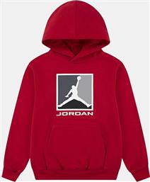 ESSENTIAL FLEECE BASELINE ΠΑΙΔΙΚΗ ΜΠΛΟΥΖΑ ΜΕ ΚΟΥΚΟΥΛΑ (9000245296-9795) JORDAN