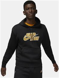 FLIGHT MVP JUMPMAN FLEECE ΑΝΔΡΙΚΗ ΜΠΛΟΥΖΑ ΜΕ ΚΟΥΚΟΥΛΑ (9000111054-4376) JORDAN