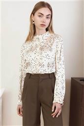 ΓΥΝΑΙΚΕΙΟ ΠΟΥΚΑΜΙΣΟ ΜΕ ΠΟΥΑ ΣΧΕΔΙΟ ''CHLOE'' - CHLOE/BLOUSE/FW24 ΜΠΕΖ JOVONNA LONDON