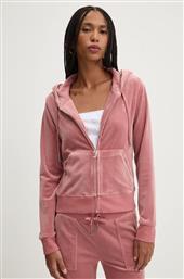 ΜΠΛΟΥΖΑ ROBERTSON CLASS ΧΡΩΜΑ: ΡΟΖ, ΜΕ ΚΟΥΚΟΥΛΑ, JCAP176EU JUICY COUTURE