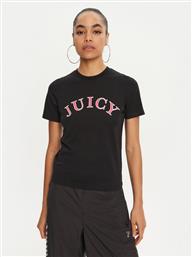 T-SHIRT COLLEGE GF JCSCT224414 ΜΑΥΡΟ REGULAR FIT JUICY COUTURE