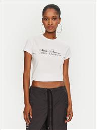 T-SHIRT MON AMOUR JCSCT224407 ΛΕΥΚΟ SLIM FIT JUICY COUTURE