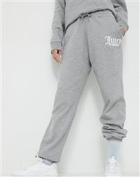 TINA VELVET STITCH TRACKPANTS JCSB222029-126 GRAY JUICY COUTURE