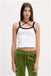 TOP ΧΡΩΜΑ: ΑΣΠΡΟ, JCWCT225302 JUICY COUTURE
