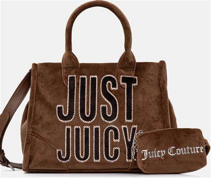 ΤΣΑΝΤΑ IRIS PATCH ΧΡΩΜΑ: ΚΑΦΕ, BIJIR8948WZC JUICY COUTURE