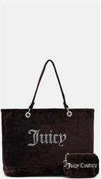 ΤΣΑΝΤΑ KIMBERLY ΧΡΩΜΑ: ΚΑΦΕ, BEJQL8761WPO.JB7 JUICY COUTURE