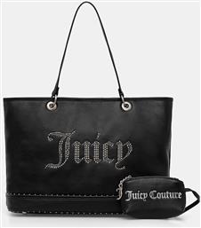 ΤΣΑΝΤΑ KIMBERLY ΧΡΩΜΑ: ΜΑΥΡΟ, BEJQL8797WVP JUICY COUTURE