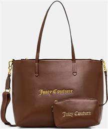 ΤΣΑΝΤΑ LUCY ΧΡΩΜΑ: ΚΑΦΕ, BIJLX9003WPJ JUICY COUTURE