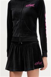 ΒΕΛΟΥΔΙΝΗ ΦΟΥΣΤΑ ANGEL ΧΡΩΜΑ: ΜΑΥΡΟ, JCNGS126457 JUICY COUTURE