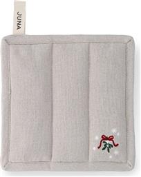 ΓΑΝΤΙ ΚΟΥΖΙΝΑΣ ΑΠΟ ΒΑΜΒΑΚΙ CHRISTMAS FABLE 22 X 22 CM ΧΡΩΜΑ: ΜΠΕΖ JUNA