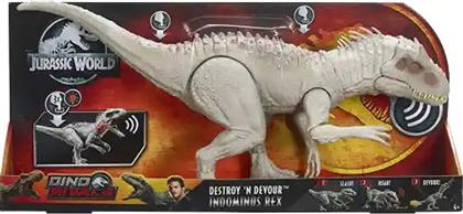 JURARRIC WORLD ΝΕΟΣ INDOMINUS REX HNT63 JURASSIC WORLD από το TOYSCENTER