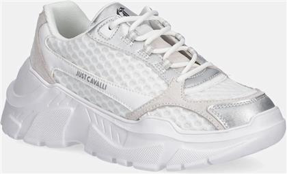 ΑΘΛΗΤΙΚΑ ΧΡΩΜΑ: ΑΣΠΡΟ, 78RA3SL3ZSC38003 JUST CAVALLI