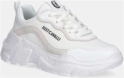 ΑΘΛΗΤΙΚΑ ΧΡΩΜΑ: ΑΣΠΡΟ, 78RA3SL5ZSC37003 JUST CAVALLI