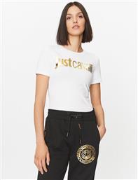 T-SHIRT 75PAHT00 ΛΕΥΚΟ REGULAR FIT JUST CAVALLI