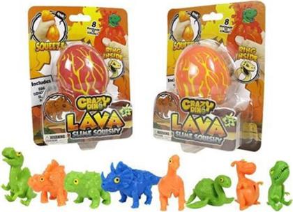 CRAZY DINO LAVA EGG ΣΕ ΔΙΑΦΟΡΑ ΣΧΕΔΙΑ, CD02 JUST TOYS