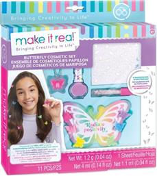 MAKE IT REAL BUTTERFLY DREAMS COSMETIC SET (2326) JUST TOYS από το MOUSTAKAS