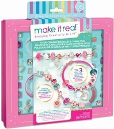 MAKE IT REAL HALO CHARMS BRACELETS THIN PINK (1722) JUST TOYS από το MOUSTAKAS