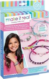 MAKE IT REAL RAINBOW BLING BRACELETS (1206) JUST TOYS