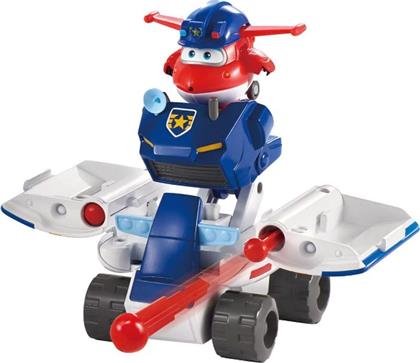 SUPER WINGS SUPERCHARGE 2 IN 1 POLICE PATROLLER (740834) JUST TOYS