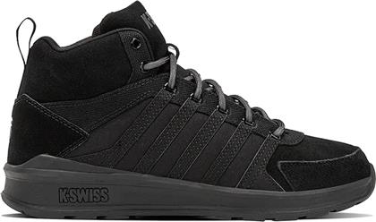 ΔΕΡΜΑΤΙΝΑ ΑΘΛΗΤΙΚΑ ΠΑΠΟΥΤΣΙΑ VISTA TRAINER MID WNT ΧΡΩΜΑ: ΜΑΥΡΟ, 07145.010.M K SWISS