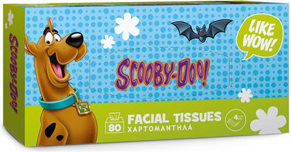 ΧΑΡΤΟΜΑΝΤΗΛΑ FACIAL SCOOBY-DOO (80 ΦΥΛΛΑ) SCOOBY DOO