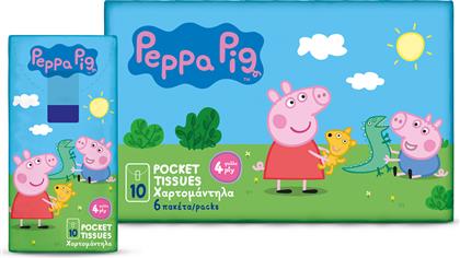 ΧΑΡΤΟΜΑΝΤΗΛΑ ΤΣΕΠΗΣ PEPPA-PIG (6 ΤΕΜ) PEPPA PIG