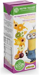 MINIONS EXOTIC 9 ΦΡΟΥΤΑ NUTRI VALLEY (250ML) K22