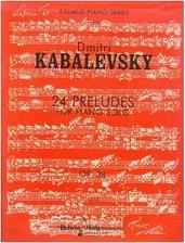 KABALEVSKY - 24 PRELUDES OP. 38