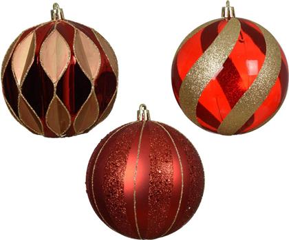 ΧΡΙΣΤΟΥΓΕΝΝΙΑΤΙΚΗ ΜΠΑΛΑ ''SHINY GLITTER'' 10 CM - 29813 KAEMINGK