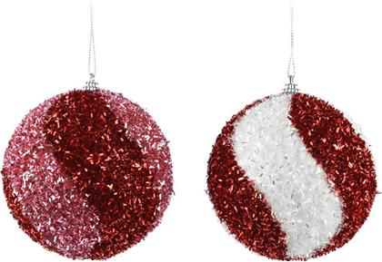 ΧΡΙΣΤΟΥΓΕΝΝΙΑΤΙΚΗ ΜΠΑΛΑ ''TINSEL'' 10 CM - 537312 KAEMINGK