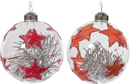 ΧΡΙΣΤΟΥΓΕΝΝΙΑΤΙΚΗ ΓΥΑΛΙΝΗ ΜΠΑΛΑ ''PAINT & GLITTER'' 10 CM - 71276 KAEMINGK