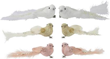 ΧΡΙΣΤΟΥΓΕΝΝΙΑΤΙΚΟ ΔΙΑΚΟΣΜΗΤΙΚΟ ''BIRD'' 15 X 4 X 5 CM - 729319 KAEMINGK