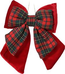 ΧΡΙΣΤΟΥΓΕΝΝΙΑΤΙΚΟ ΔΙΑΚΟΣΜΗΤΙΚΟ ''BOW VELVET'' 18 X 4,5 X 23 CM - 398494 KAEMINGK